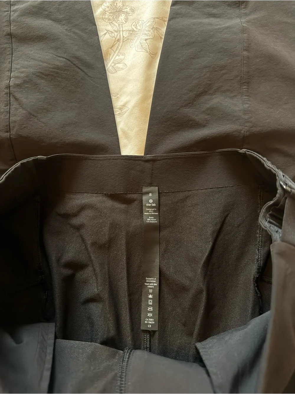 Lululemon | Esker Wide Leg *lululemon lab Black | 8